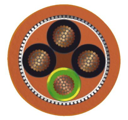 Phoenix contact 1424105 SAC-4P-M12MSS/ 3,0-PUR PE SH Силовой кабель