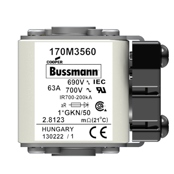 170M3559 Быстрый предохранитель 50A 690V 1*GKN/50 AR UC