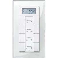 Schneider Electric MTN404819 MERTEN M-Elegance РАМКА стеклянная 2 поста б/перегородки, БРИЛЛИАНТ, SM