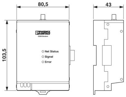 Phoenix contact 2701344 NLC-COM-GSM Коммуникационный модуль