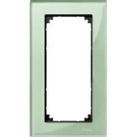 Schneider Electric MTN404804 MERTEN M-Elegance РАМКА стеклянная 2 поста б/перегородки, ИЗУМРУД, SM