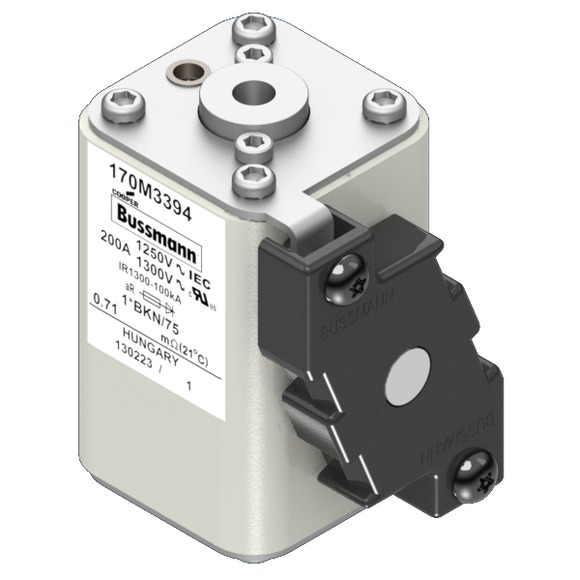 170M3394 Быстрый предохранитель 200A 1250V 1*BKN/75 AR CU