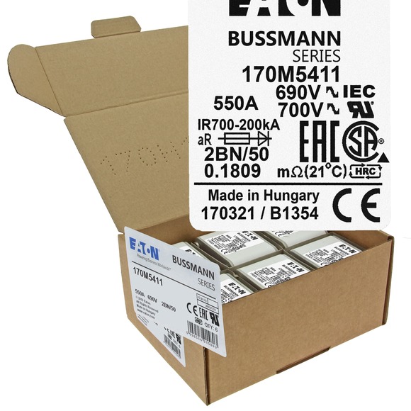 170M5411 Быстрый предохранитель 550A 690V 2BN/50 AR UC