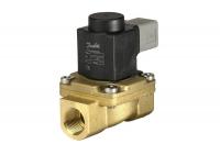 032U380629 Двухпозиционные электромагнитные клапаны с сервоприводом, для пара Danfoss EV225B 20BD