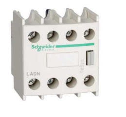 ДОП. КОНТ. БЛОК 2НО+2НЗ ФРОНТАЛЬНЫЙ МОНТАЖ КРЕПЛЕНИЕ С ПОМОЩЬЮ ВИНТОВЫХ ЗАЖИМОВ