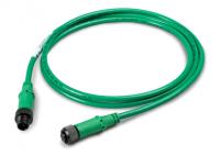 174766 Круглый провод SWD IP67, 3 м, 5-полюсн., оконцованный со штекером M12 и гнездом M12 (SWD4-3LR5-2S)