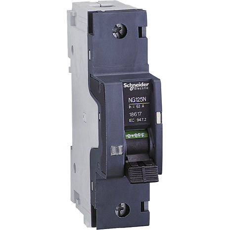 Schneider Electric АВТОМАТИЧЕСКИЙ ВЫКЛ. NG125L 1П 10A C (арт.18777)