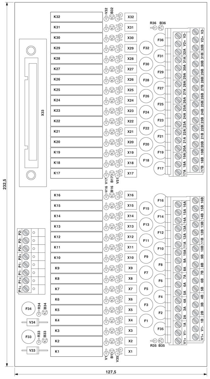 Phoenix contact 2900898 UM-KS50/32MR/1/ADV151/SC/SO207 Релейный модуль