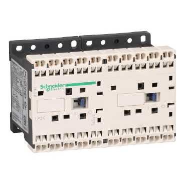 КОНТАКТОР РЕВЕРС. K 3P, 9 A, НЗ, 230V 50/60 ГЦ, МЕХ. БЛОКИРПРУЖИННЫЙ ЗАЖИМ,