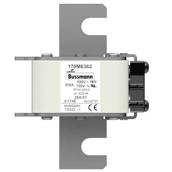 170M6363 Быстрый предохранитель 900A 690V 3EK/91 AR UC
