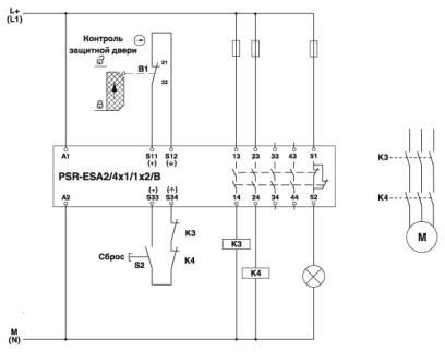 Phoenix contact 2963954 PSR-SPP- 24UC/ESA2/4X1/1X2/B Реле безопасности