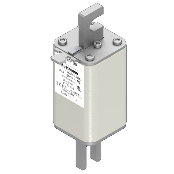170M3190 Быстрый предохранитель 80A 1250V 1*TN/110 AR CU
