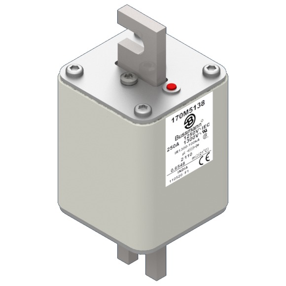 170M5138 Быстрый предохранитель 250A 1250V 2/110 AR CU