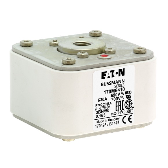 170M6410 Быстрый предохранитель 630A 690V 3BN/50 AR UC
