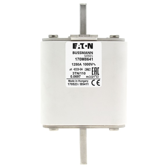 170M8641 Быстрый предохранитель 1250A 1000V 3TN/110 AR