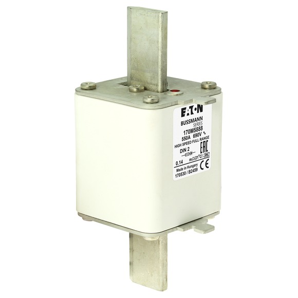170M5888 Быстрый предохранитель 550A 690V DIN 2 GR