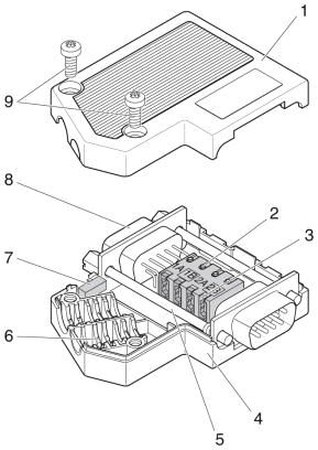Phoenix contact 2744403 SUBCON-PLUS-PROFIB/PG Шинный штекер D-SUB