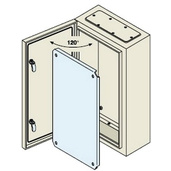 ABB SRN7525VX Корпус шк.нерж(дв.со стеклом)700х500х250