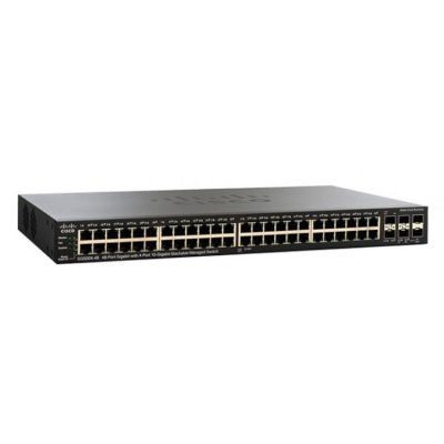 Коммутатор Cisco SG550X-48P-K9-EU