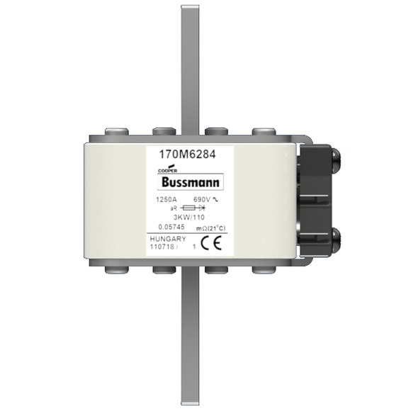 170M6284 Быстрый предохранитель 1250A 690V 3KW/110 AR