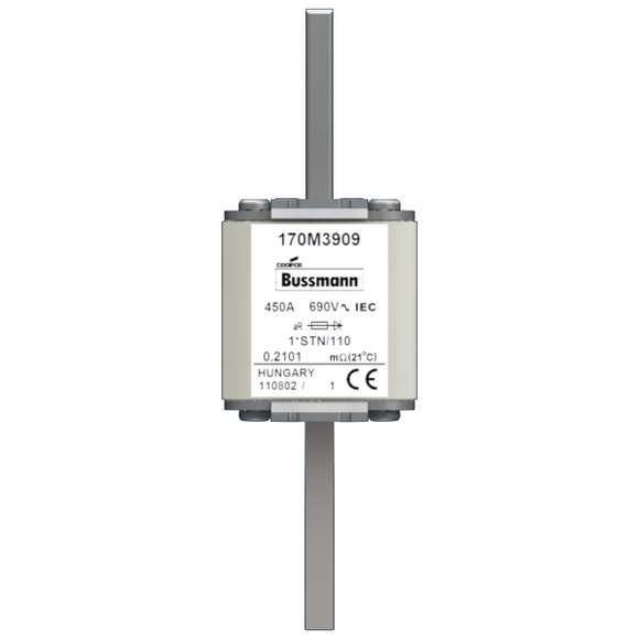 170M3909 Быстрый предохранитель 450A 690V 1*STN/110 AR