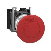 Schneider Electric XB4BS8445EX КНОПКА АВАРИЙНОГО ОСТАНОВА, ТРИГГ. ДЕЙ-Я, АТЕХ, ВОЗВРАТ ПОВОРОТОМ