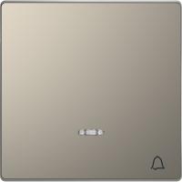 Schneider Electric MTN3325-6050 MERTEN D-Life КЛАВИША с линзой для LED модуля, сим. звонок, НИКЕЛЬ