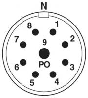 Phoenix contact 1595118 RC-09P1N12A000 Разъем блочный