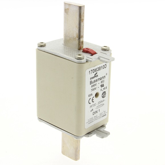 170M3809D Быстрый предохранитель 50A 690V aR DIN 1 HSDNH