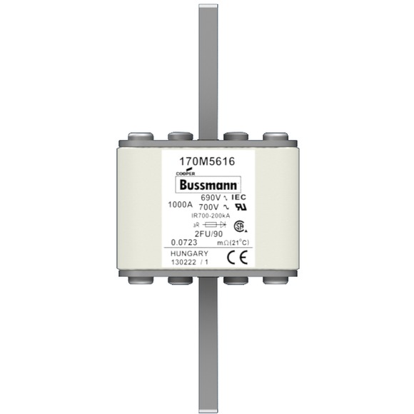 170M5616 Быстрый предохранитель 1000A 690V 2FU/90 AR UC