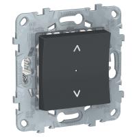 Schneider Electric NU550854 UNICA NEW выключатель Wiser управление жалюзи, антрацит