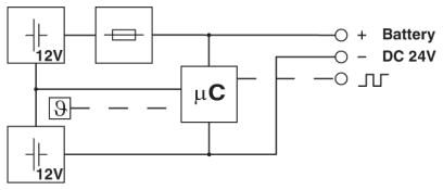 Phoenix contact 2320322 UPS-BAT/VRLA/24DC/12AH Энергоаккумулятор