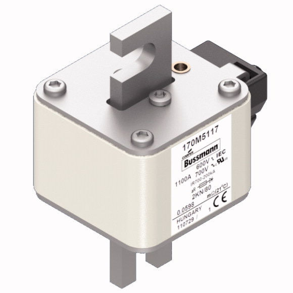 170M5117 Быстрый предохранитель 1100A 600V 2KN/80 AR UC