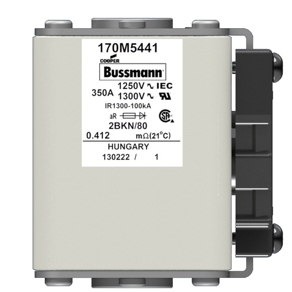 170M5441 Быстрый предохранитель 350A 1250V 2BKN/80 AR CU