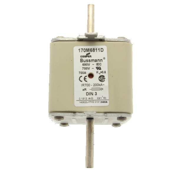 170M6811D Быстрый предохранитель 700A 690V aR DIN 3 HSDNH