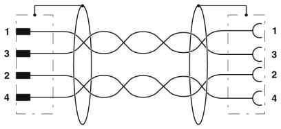 Phoenix contact 1407402 NBC-MSD/ 5,0-93E/FSD SCO Сетевой кабель