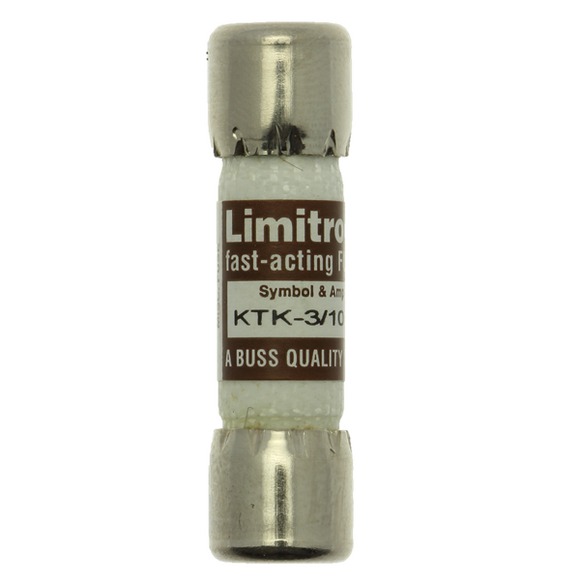 KTK-3-1-2 Предохранитель LIMITRON 600 В АС, FAST ACTING, класс СС