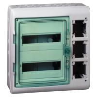 Schneider Electric 13439 ЩИТ НАВ. IP65 24МОД+3ОТВ С ИНТЕРФ С КЛЕМ