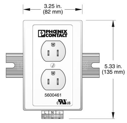 Phoenix contact 5600461 EM-DUO 120/15 Розетка