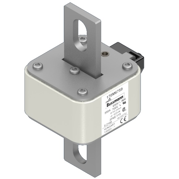 170M6759 Быстрый предохранитель 550A 690V 3FKE/115 AR UC
