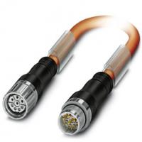 Phoenix contact 1620414 K-7E-M23 M9/010-D03/M23 F8 Штекерный разъем, пластиковая заливка с обеих сторон