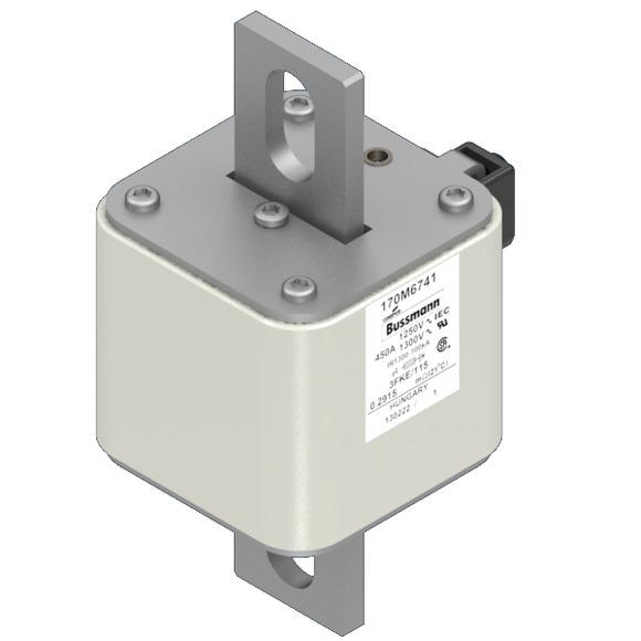 170M6741 Быстрый предохранитель 450A 1250V 3FKE/115 AR CU