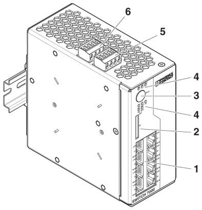 Phoenix contact 2701418 FL SWITCH 7008-EIP Промышленный коммутатор