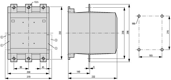 208219 DILM650/22(RA250) КОНТАКТОР MOELLER / EATON (арт.208219)