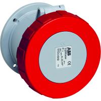 ABB 2CMA167384R1000 Розетка панельная с прямым унифицированным фланцем 363RU6W, 63A, 3P+E, IP67, 6ч