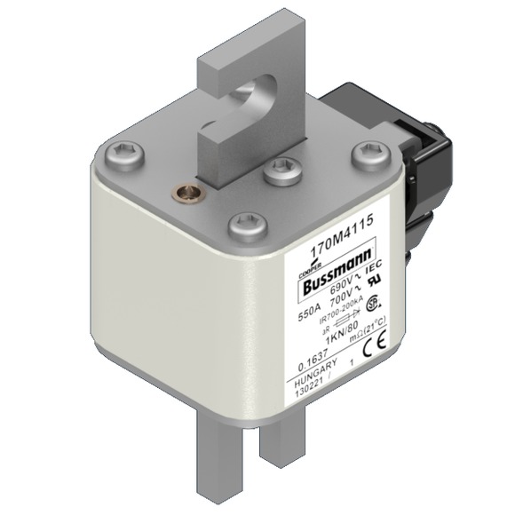 170M4107 Быстрый предохранитель 550A 690V 1KN/80 AR