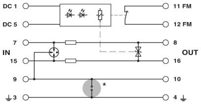 Phoenix contact 2920065 PT 1X2-12DC/FM-ST Штекерный модуль для защиты от перенапр-й