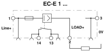 Phoenix contact 903026 EC-E1 4A Электронный защитный выключатель