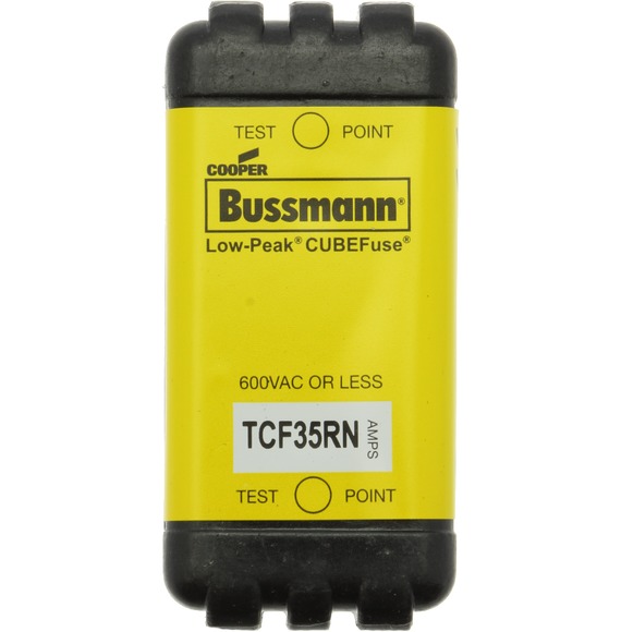 TCF50RN Предохранитель CUBE, TIME DELAY, 600 В АС/300 DC без индикации