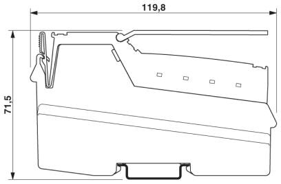 Phoenix contact 2878696 IL MOD BK DI8 DO4-PAC Устройство сопряжения с шиной